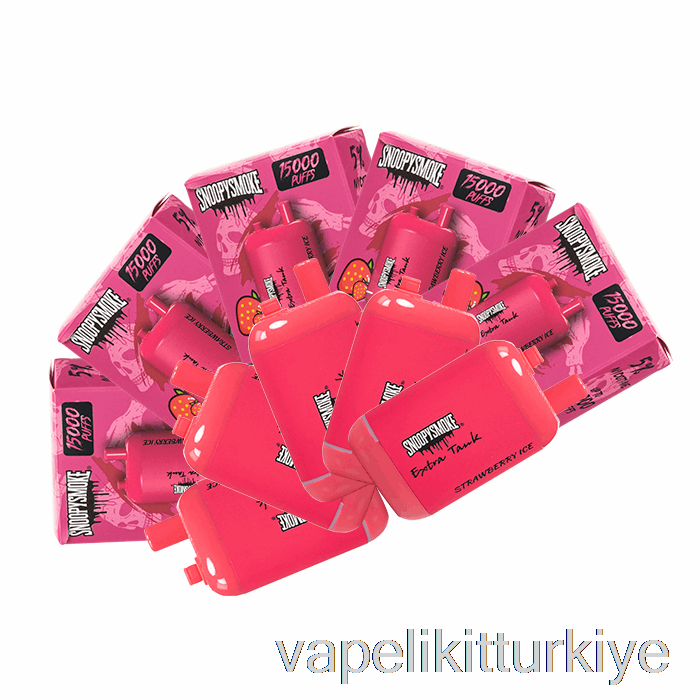 Vape Likit [10'lu Paket] Snoopy Duman Ekstra Tank 2 15000 Tek Kullanımlık